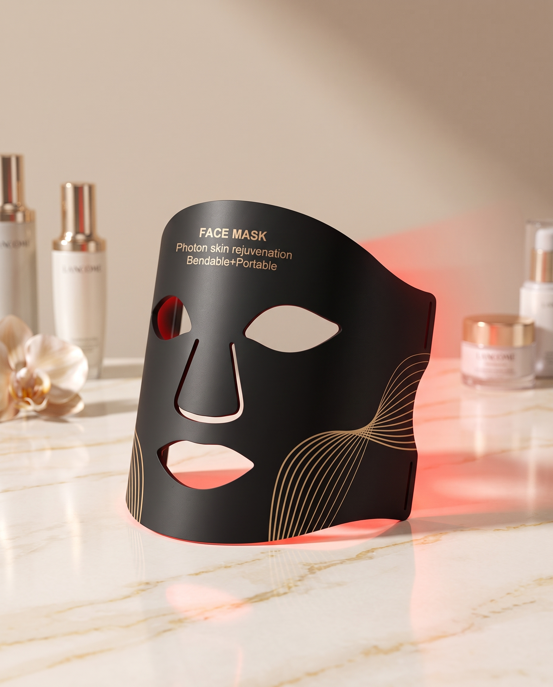 Vellura Lumi 7-colour LED light therapy mask — studio