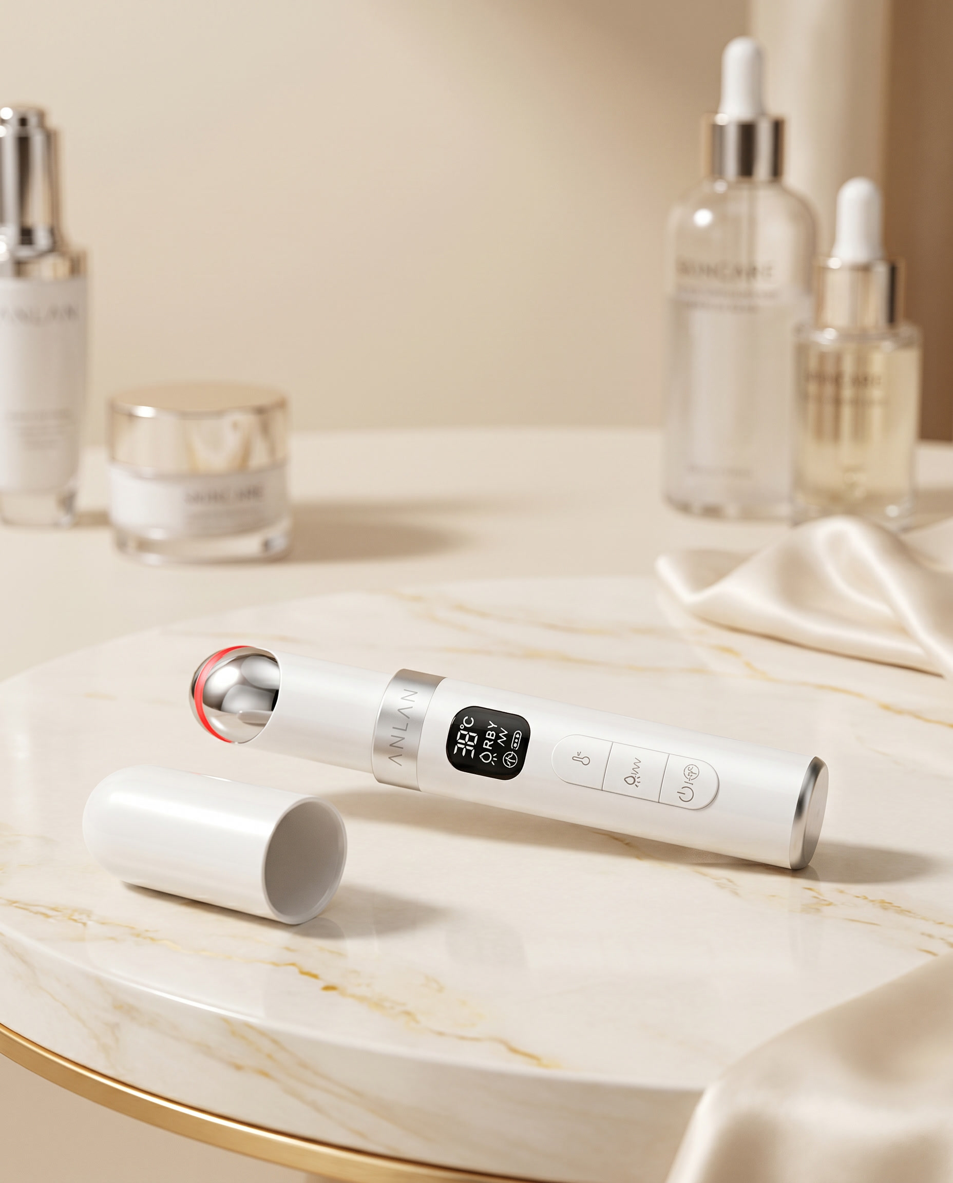 Vellura Revive heated under-eye wand — studio